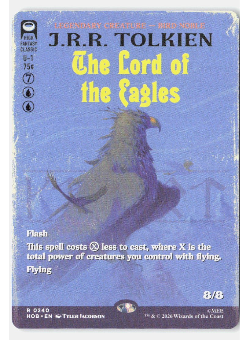 The Lord of the Eagles (Borderless) [HOB - 240] (NM) Magic