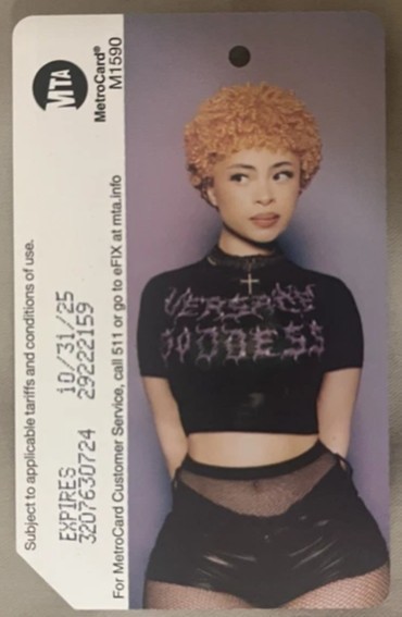Ice Spice, NYC Metrocard- Mint Condition Ice Spice, NYC Metrocard- Mint Condition