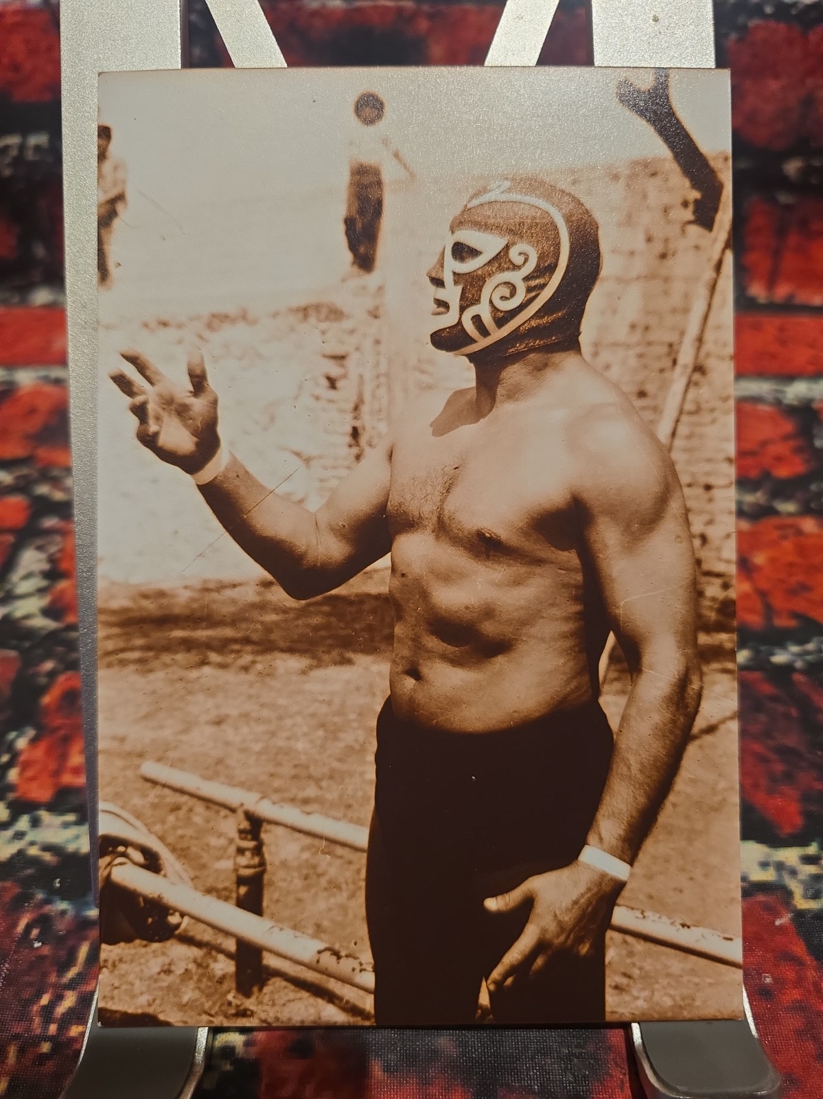 ORIGINAL 1970's Huracan Ramirez Photograph Lucha Libre - MEXICO - 6 ORIGINAL 1970's Huracan Ramirez Photograph Lucha Libre - MEXICO - 6