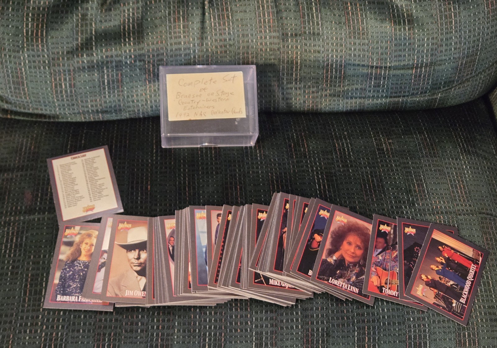 Vintage NAC Collector Cards 1992 Complete Set See Description 