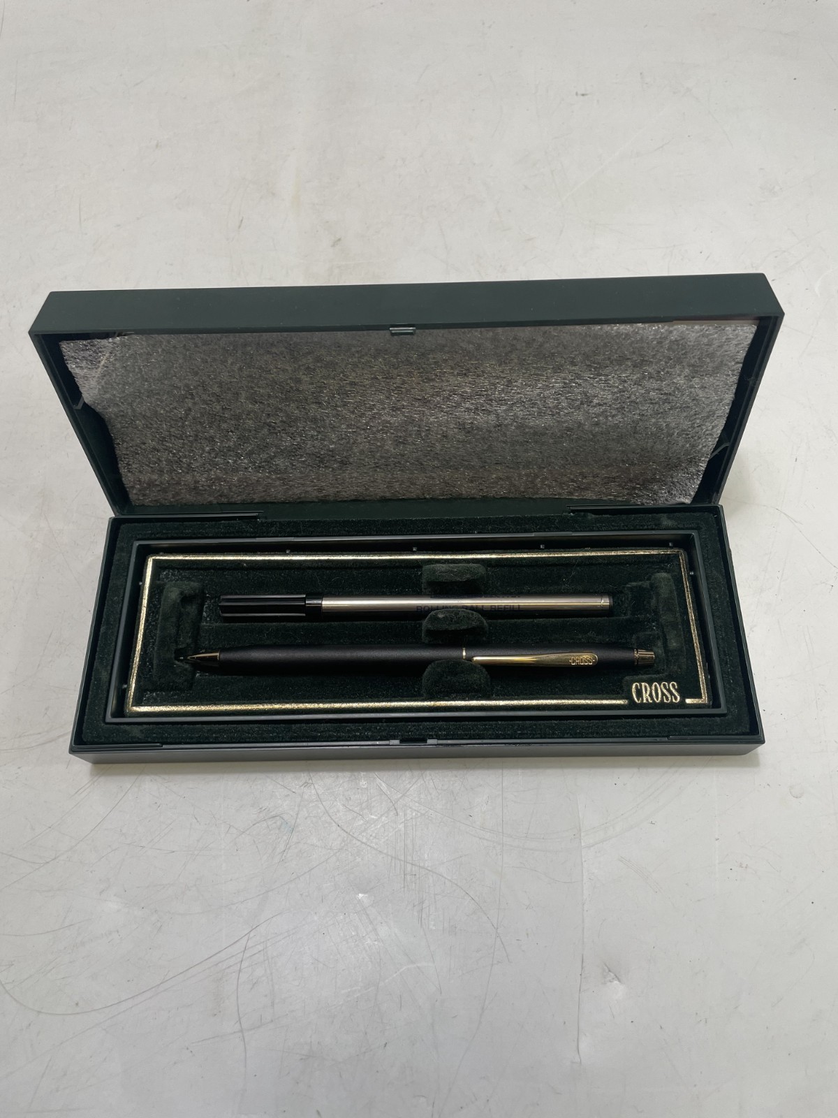 Vintage Cross Solo Classic Mechanical Pencil Black Ink Refill Writing Stationery Vintage Cross Solo Classic Mechanical Pencil Black Ink Refill Writing Stationery