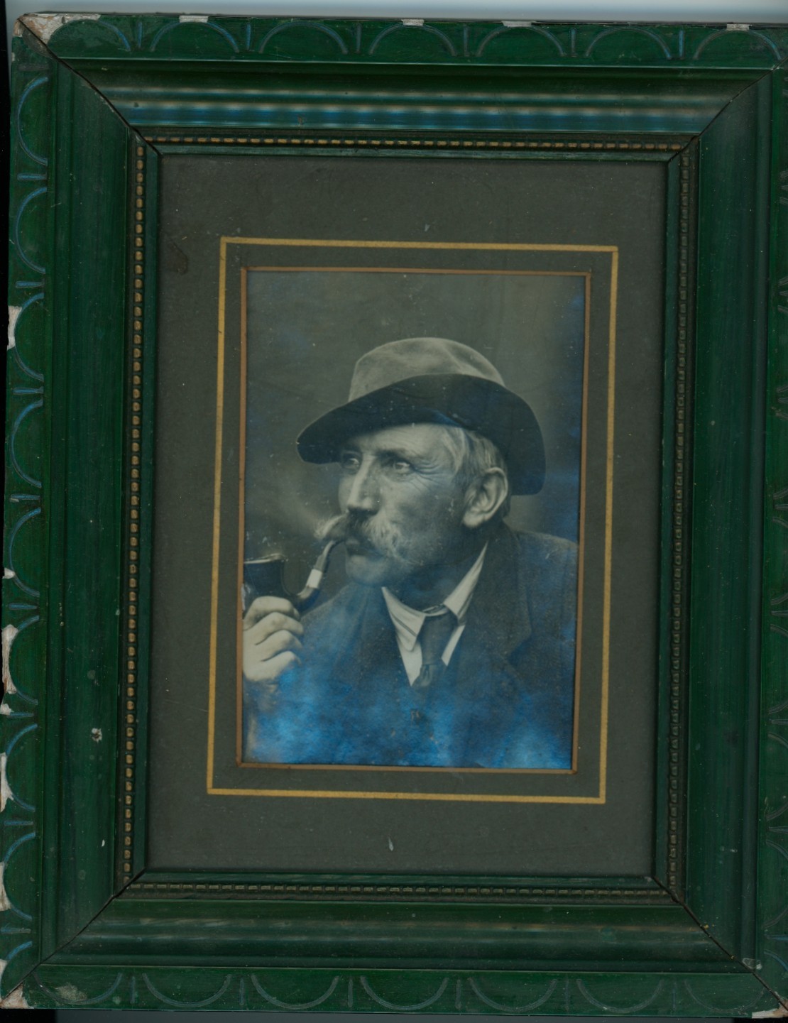 Richard Kearton Signed Inscribed Portrait Photo Caterham Valley Green Frame 1920 Richard Kearton Signed Inscribed Portrait Photo Caterham Valley Green Frame 1920