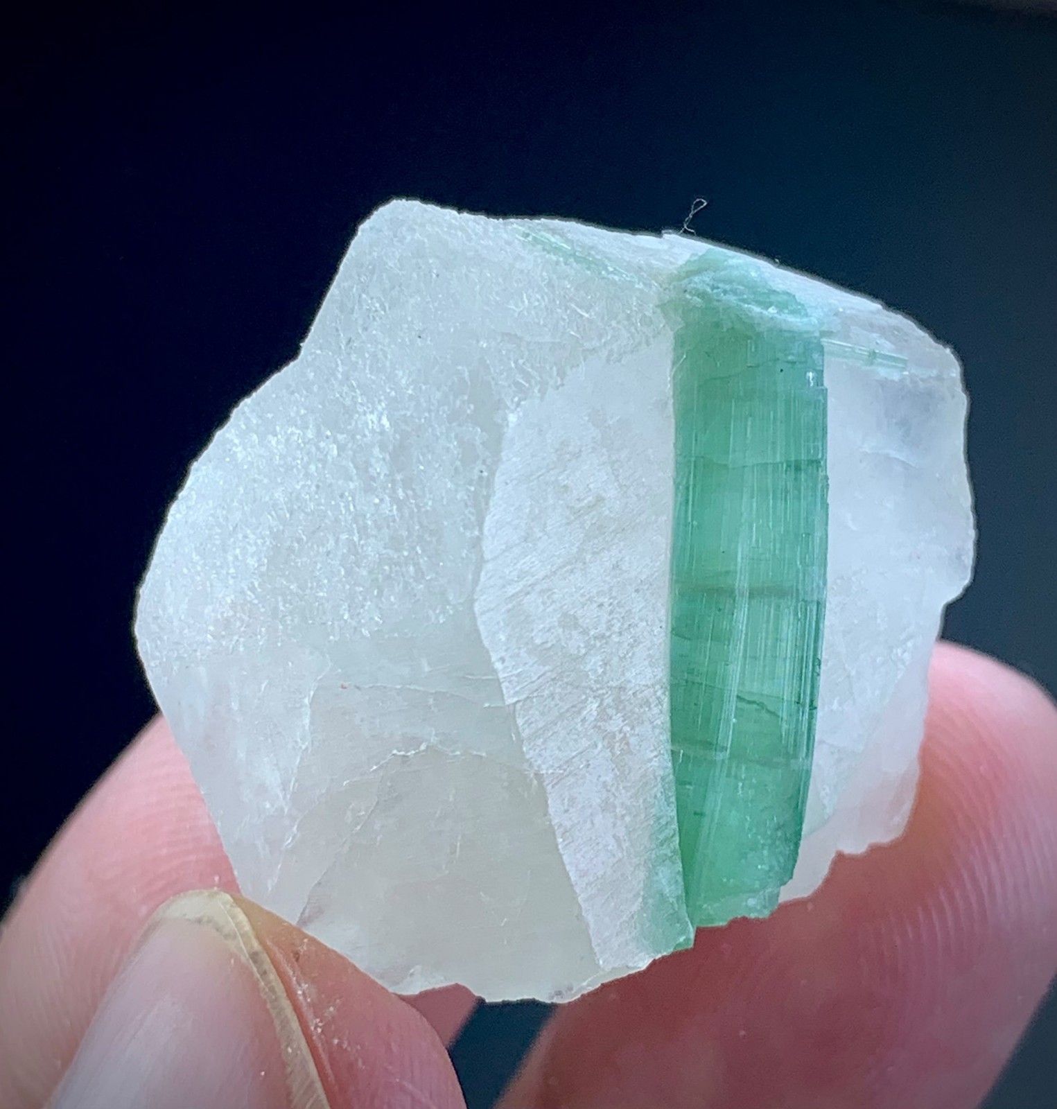 64 Carat Tourmaline Crystal Specimen From Afghanistan