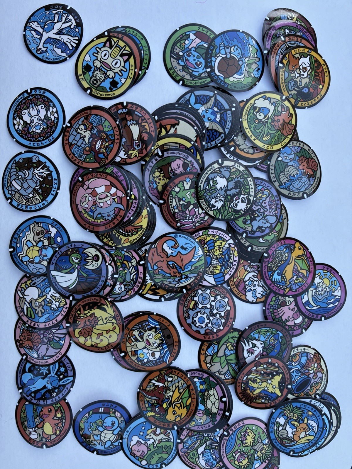 Pokemon Stickers 108 Pc Pack Japanese Sewer Manhole Sticker Art Waterproof Decal