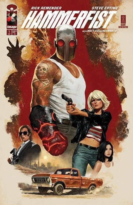 HAMMERFIST #1, Cover A, Rick Remender, IMAGE Comics 2026, NM 1st Print HAMMERFIST #1, Cover A, Rick Remender, IMAGE Comics 2026, NM 1st Print