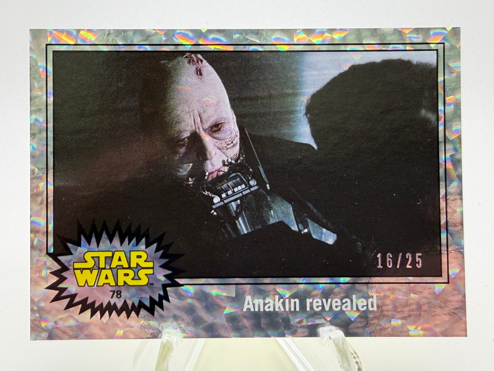 2015 Star Wars JTTFA ANAKIN REVEALED Holofoil Starfield /25 #78