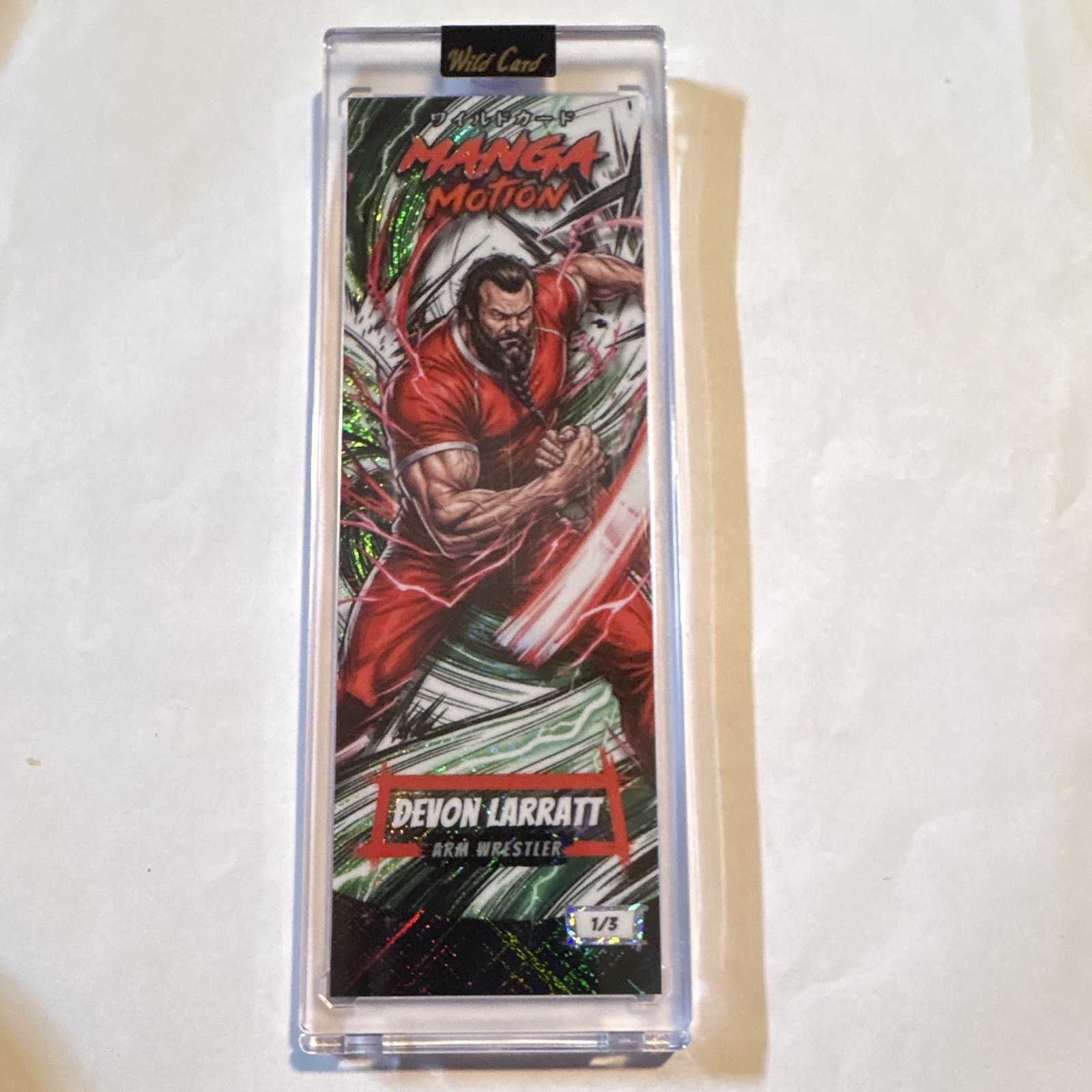 Wild Card 2026 Manga Motion Slim Gem Devon Larratt 1/3