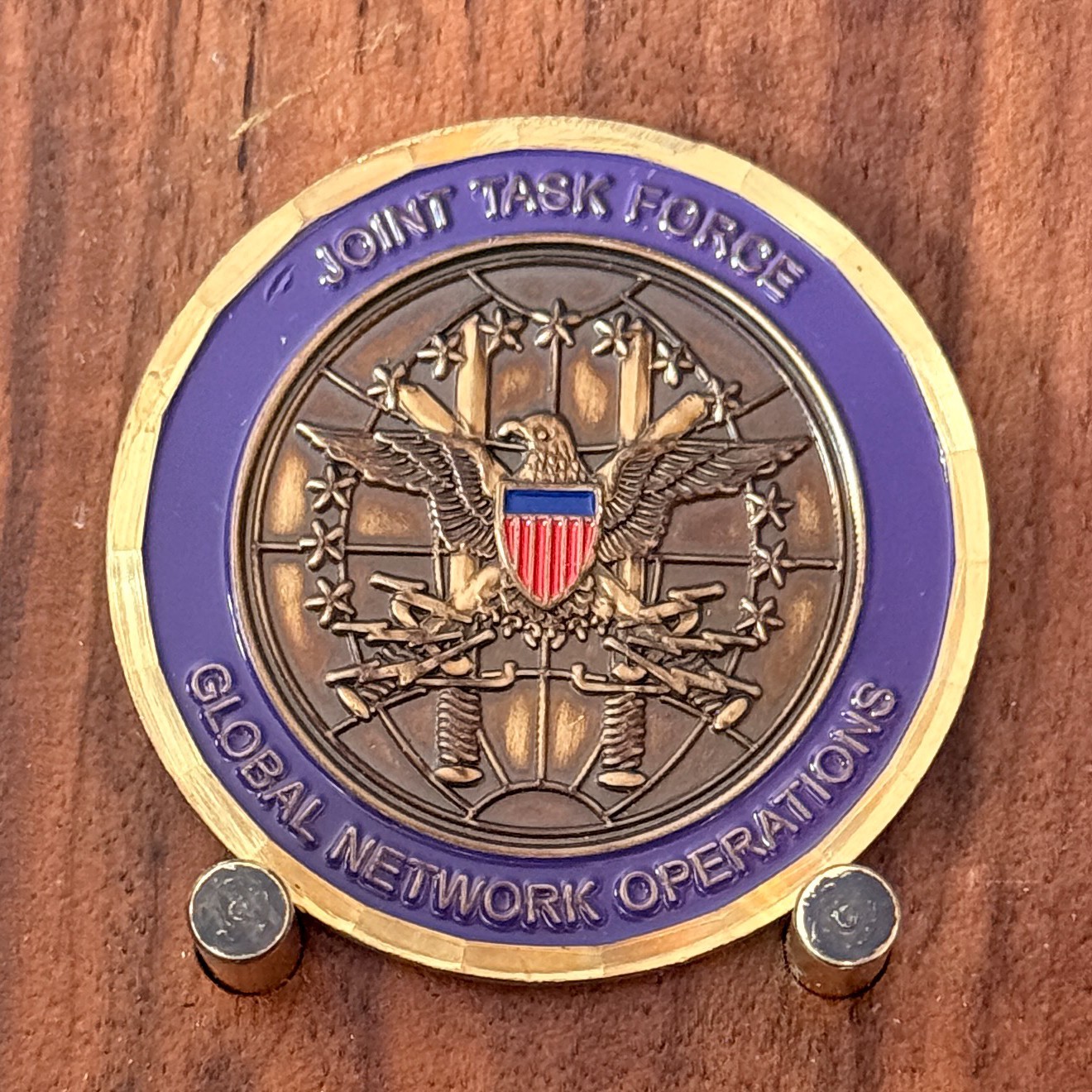 Joint Task Force Global Network Operations Double Sided Challenge Coin  M#39