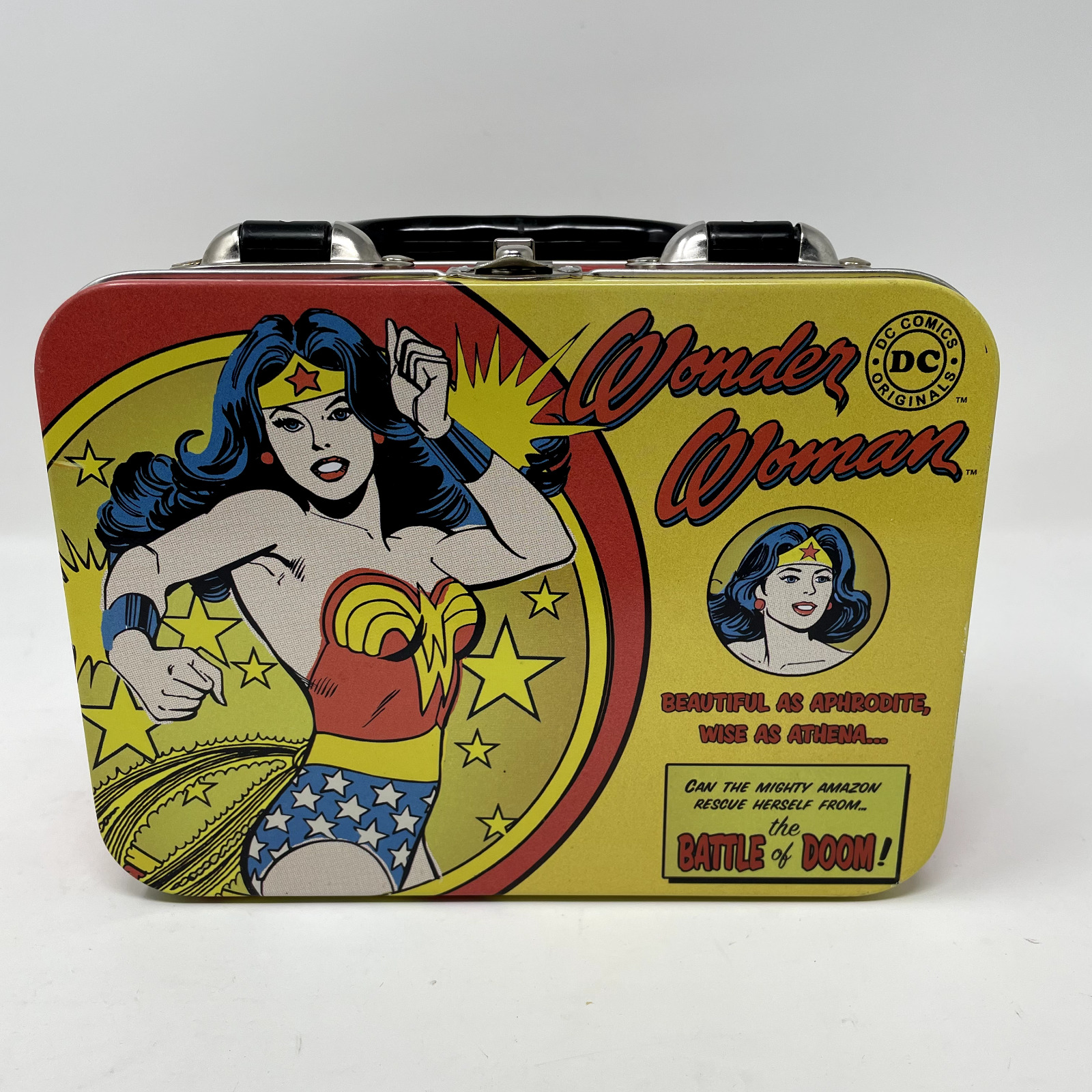 Vintage DC Comics Wonder Woman Vandor Collectable Tin Rare EUC