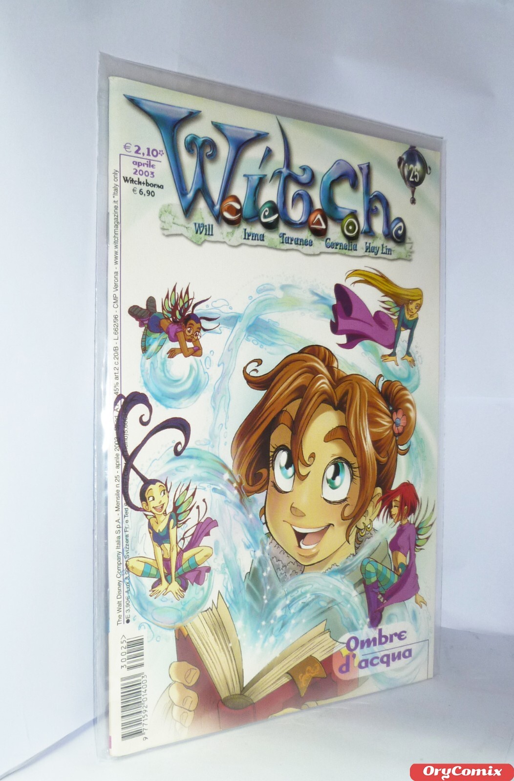WITCH W.I.T.C.H. - No. 25 - April 2003 - Ombre D'Acqua - Excellent Magazine