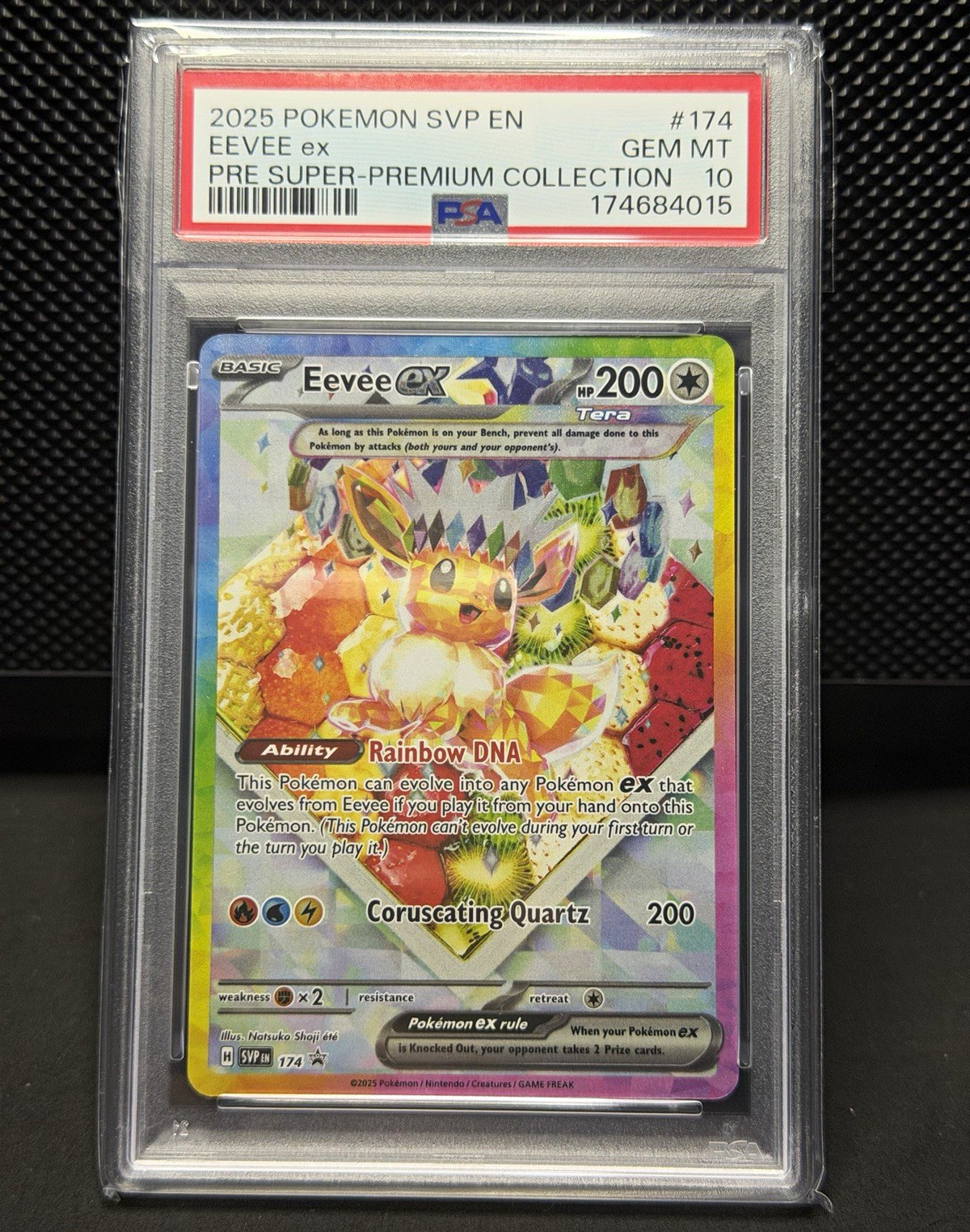 Eevee ex SVP 174 PSA 10 