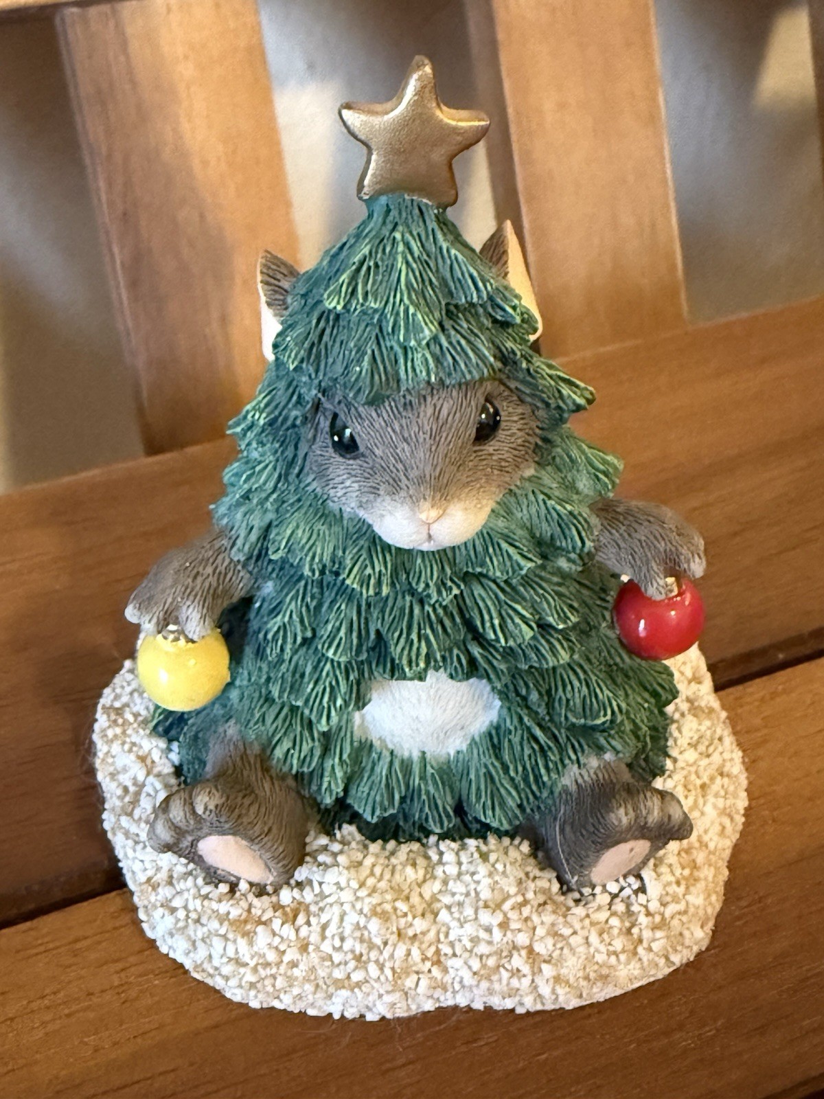 VTG Fitz & Floyd Charming Tails Oh Mackenzie Tree 87/213 Christmas Collectible