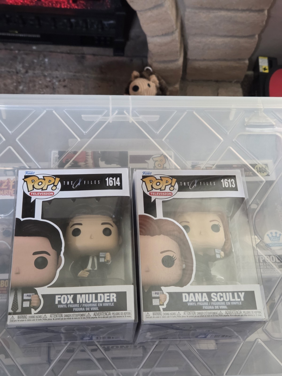 The X-Files Dana Scully # 1613 / Fox Mulder # 1614 Funko Pop TV x 2