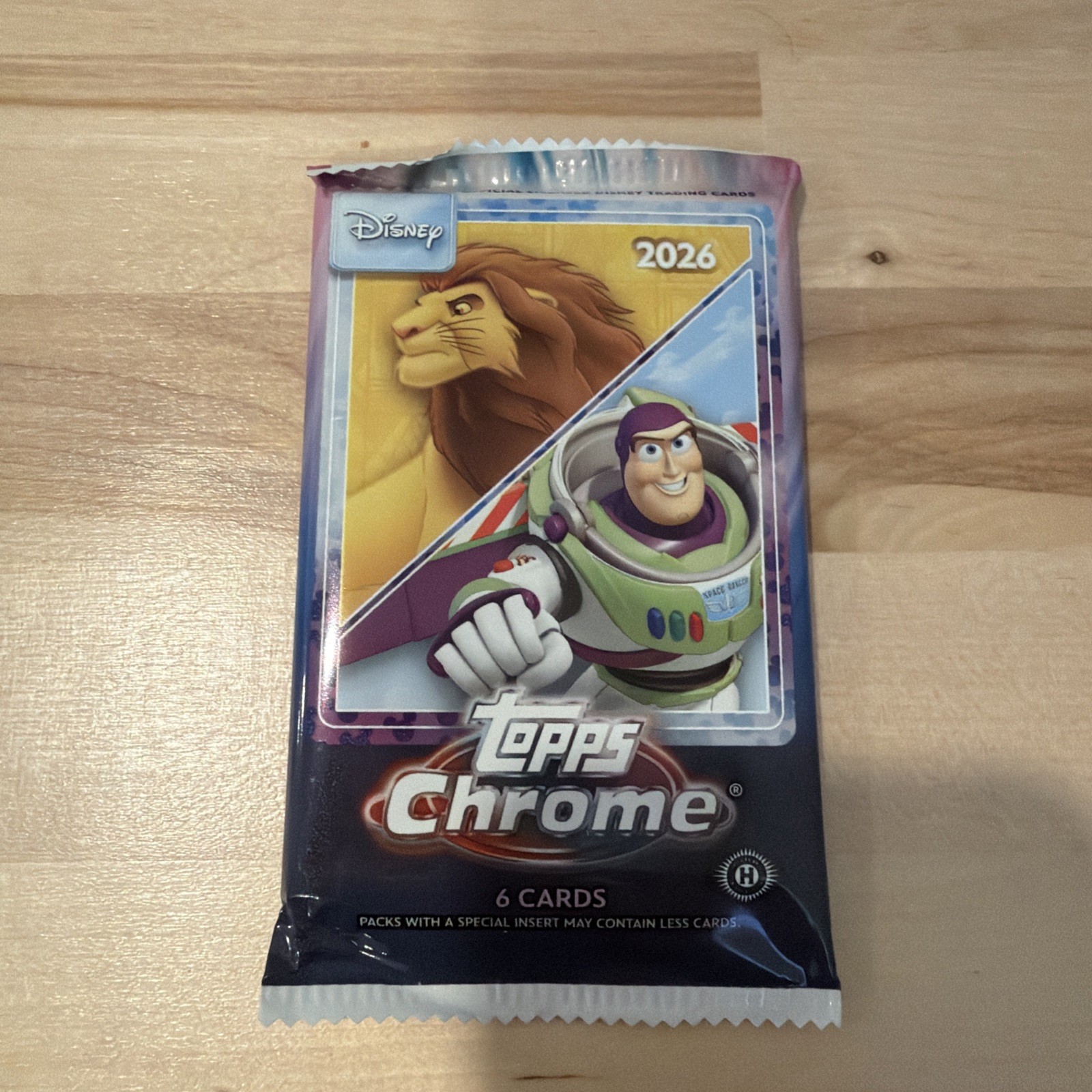 2026 TOPPS DISNEY CHROME HOBBY PACK