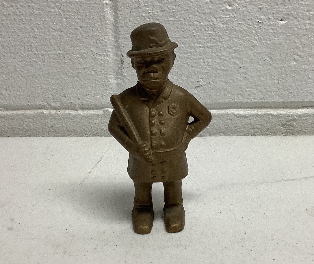 AC Williams Vintage Cast Iron \'Mulligan (Policeman)\' Still/Coin Bank