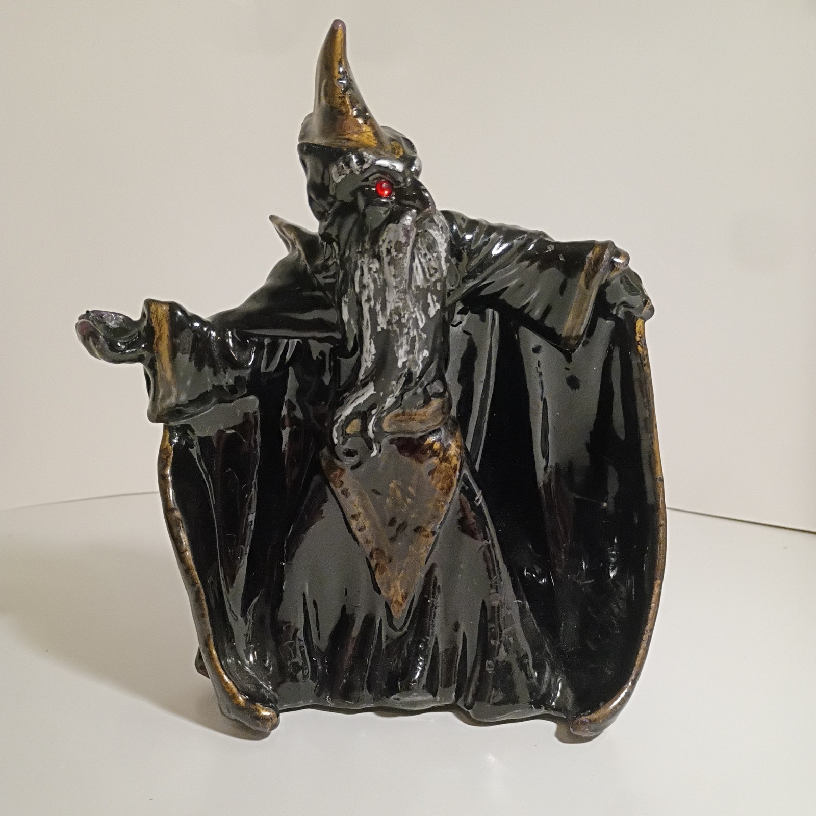 Merlin Wizard Art Creative Candles Rare Vintage Handmade 9.5” Tall