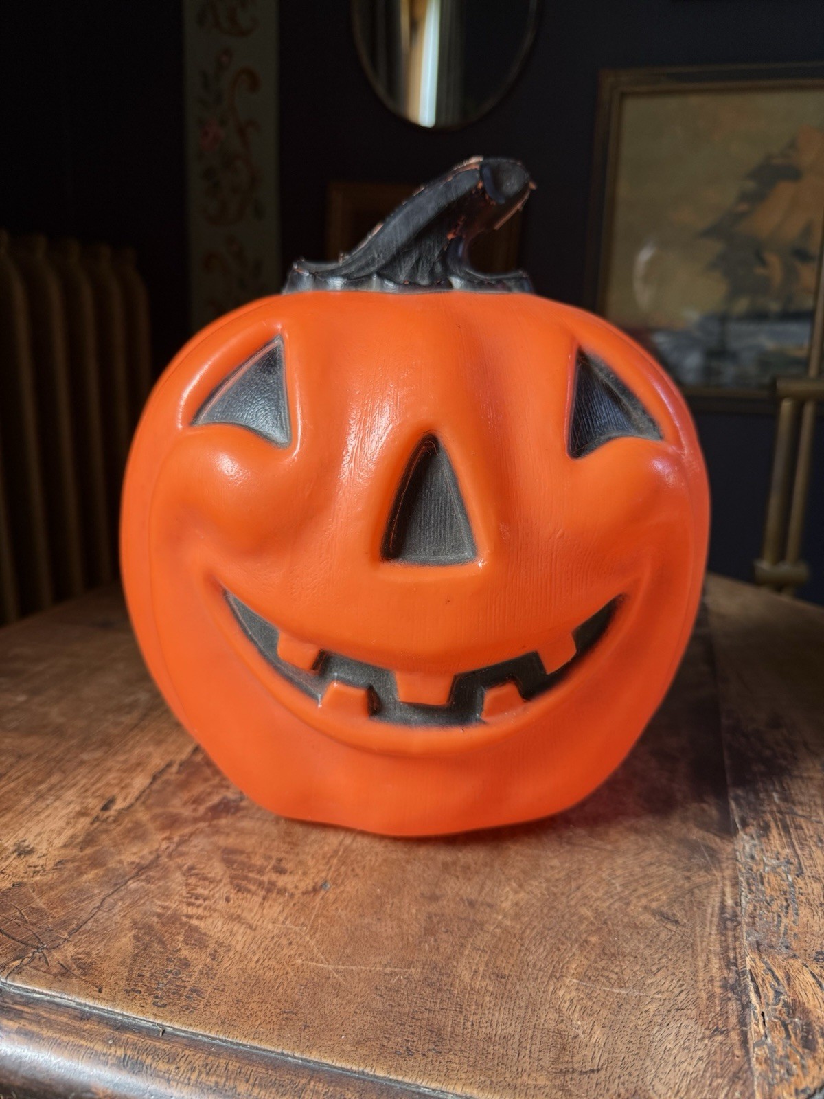 Vintage Jack O Lantern Blow Mold Flat Back
