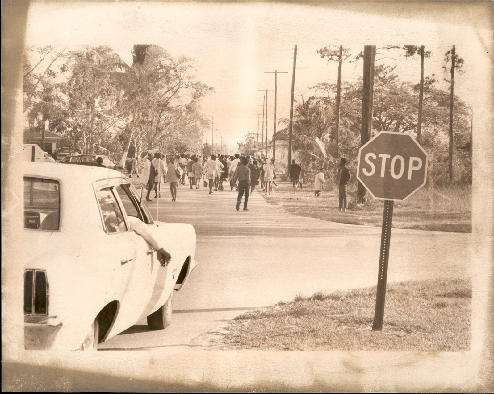 LG46 1969 Original CA Mitchell Photo HOMESTEAD JR HIGH Florida Civil Rights Era LG46 1969 Original CA Mitchell Photo HOMESTEAD JR HIGH Florida Civil Rights Era