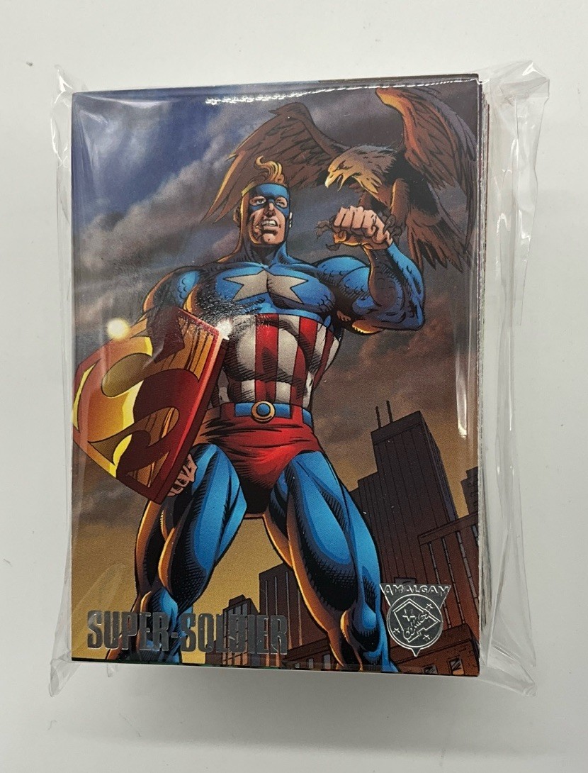 1996 Marvel vs DC Comics Amalgam Trading Cards COMPLETE BASE SET #1-90