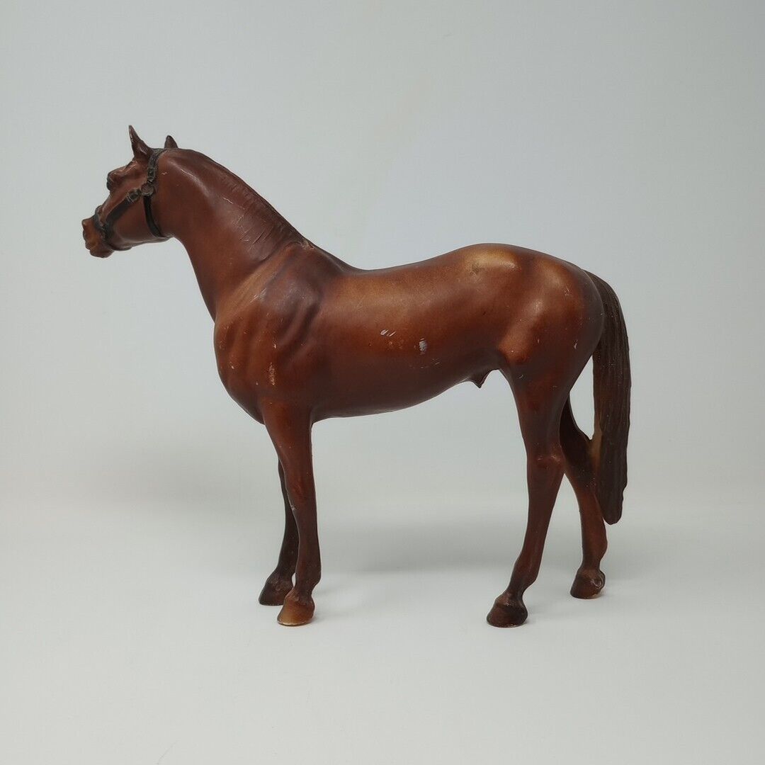 Vintage Breyer Man 'O War Chestnut Thoroughbred Horse #47