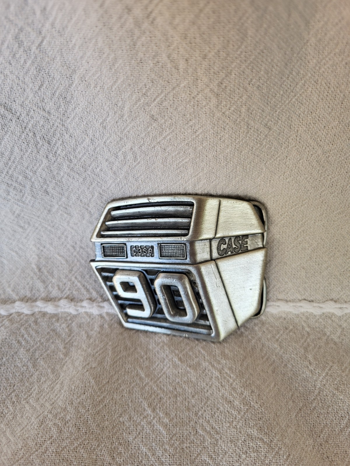 Case 90 Series 2590 2090 1290 1190 Tractor Grill 1982 Collector\'s Belt Buckle
