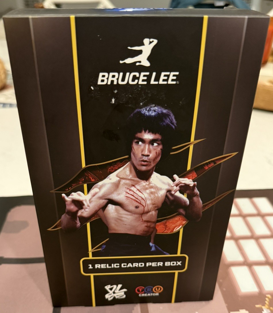 Bruce Lee Hobby Box Creator 1 Relic Card Per Box