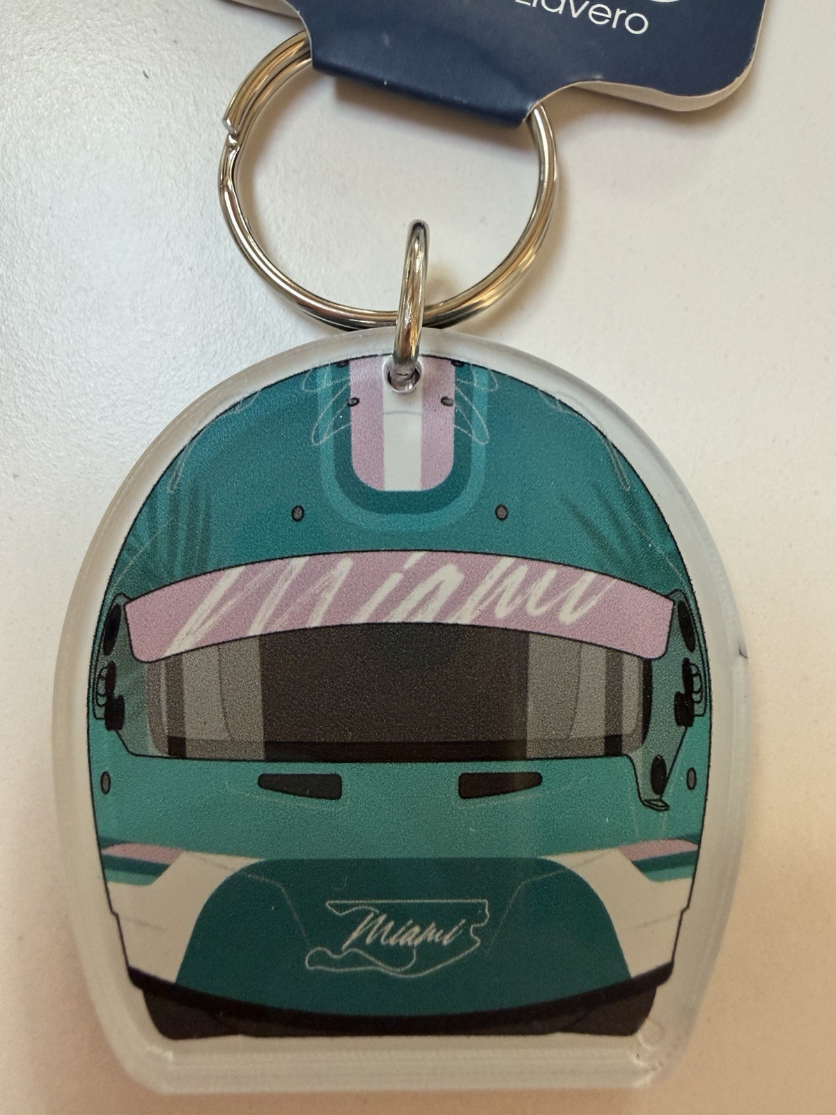 F1 Miami Grand Prix GP Formula 1 F1 Driver Helmet Wincraft Keychain RARE/NEW