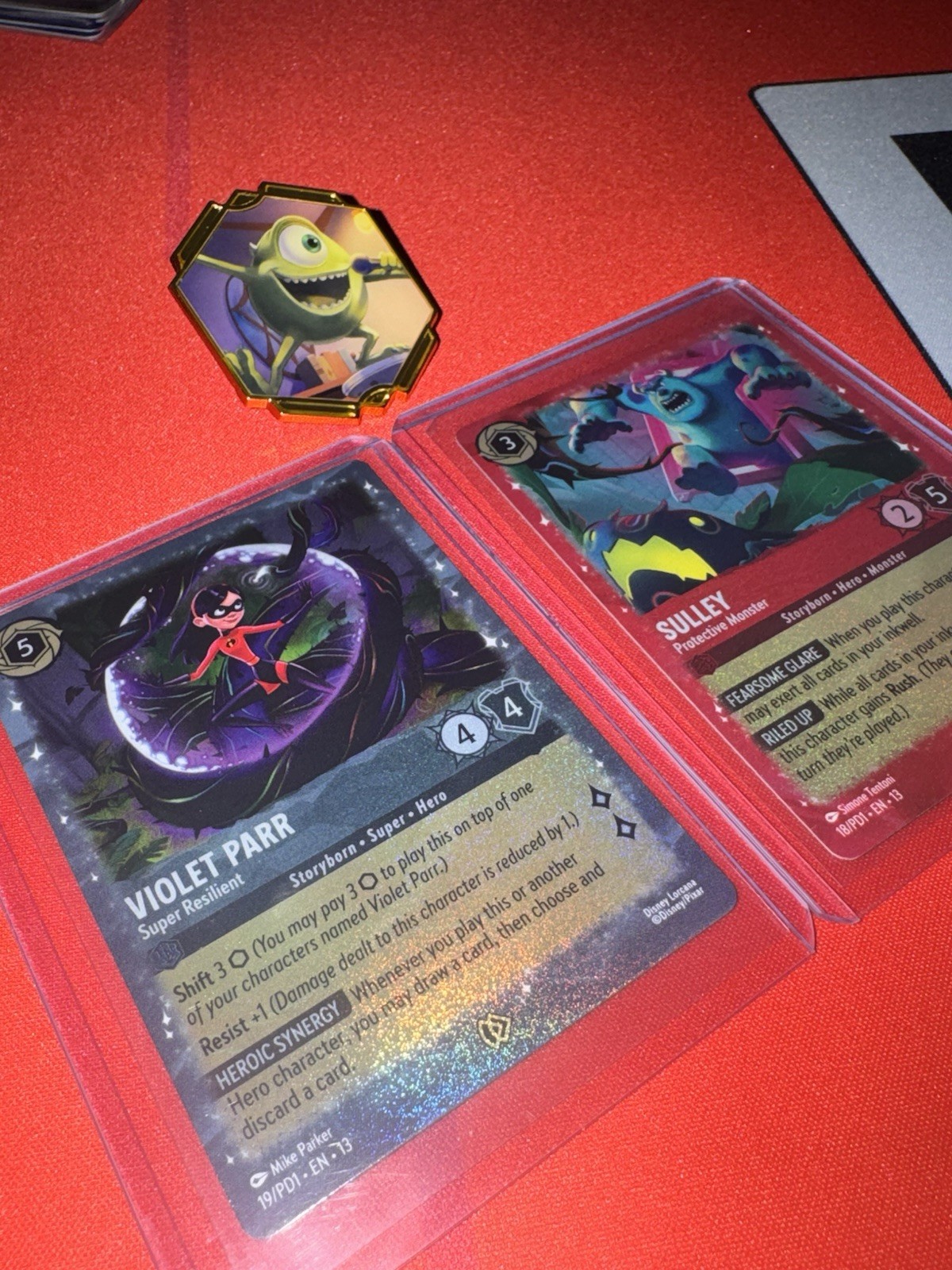 Disney Lorcana TCG Costco Exclusive Wilds Unknown Promo And Pin
