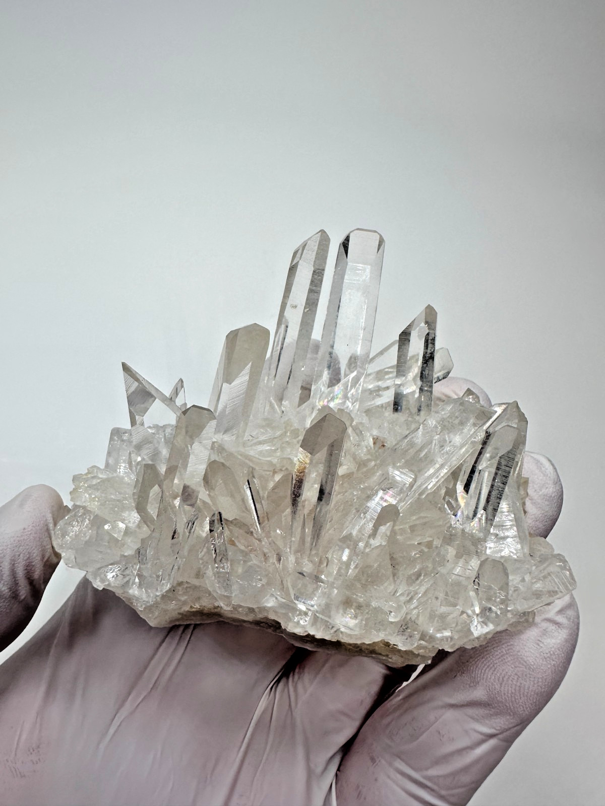 Top Quality Large Clear Arkansas Quartz Crystal Cluster