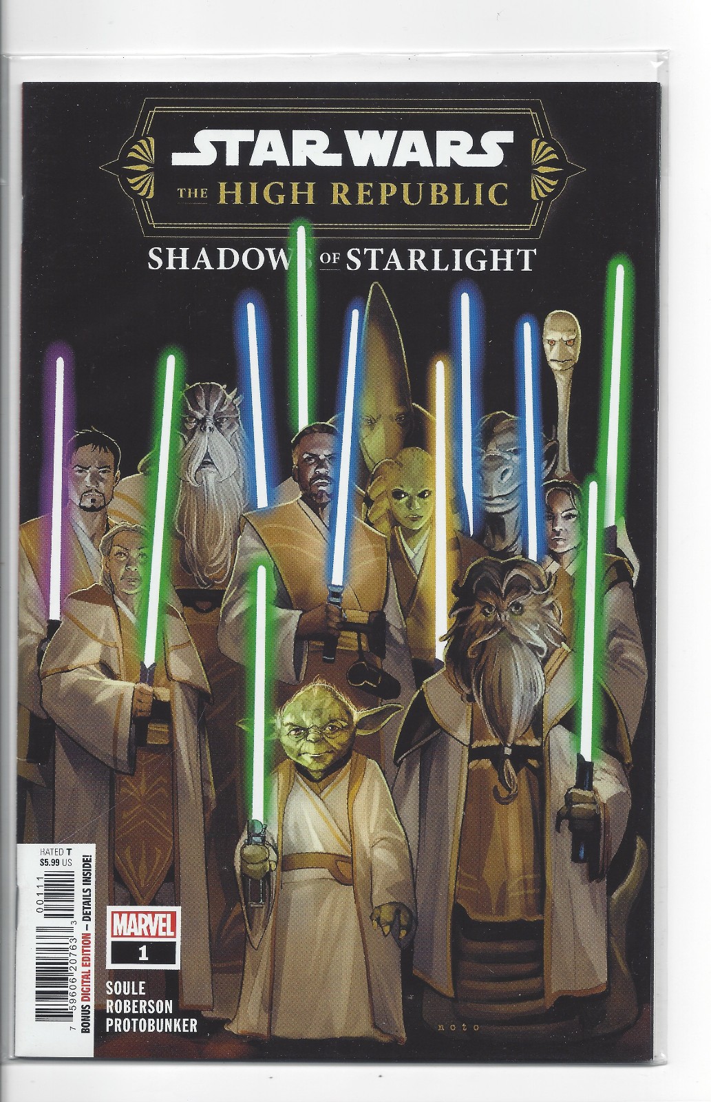 Star Wars High Republic Shadows Of Starlight #1 A Phil Noto 1stPr NM Marvel 2023