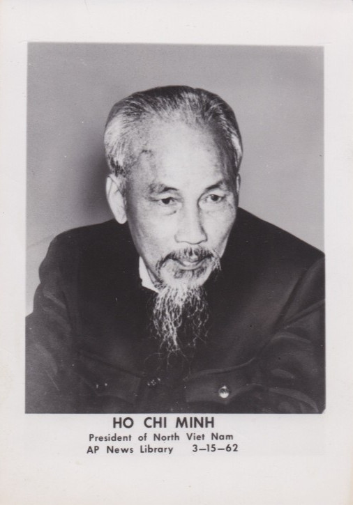 1962 Press Photo Ho Chi Minh, President of North Vietnam