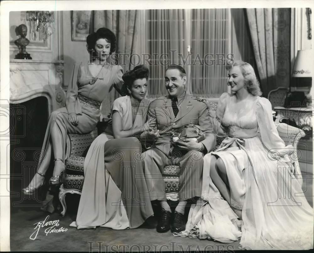 Press Photo Actors in a scene from \