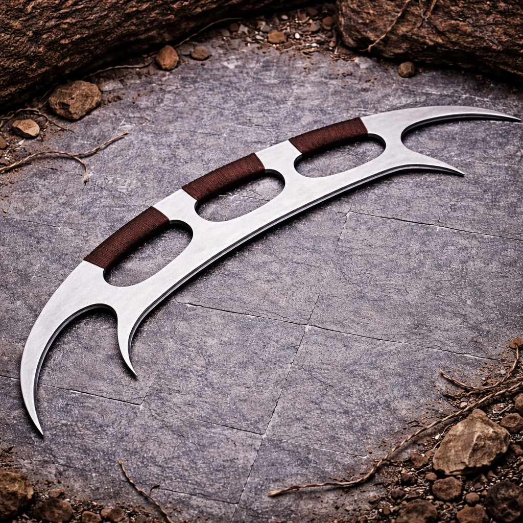 Handmade Star Trek Klingon Bat\'leth Sword – Cosplay Display Collectible & Gift Handmade Star Trek Klingon Bat\'leth Sword – Cosplay Display Collectible & Gift