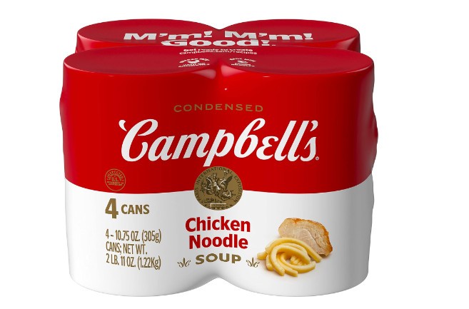 Campbell\'s Condensed Chicken Noodle Soup 10.75 Ounce Can Pack of 4