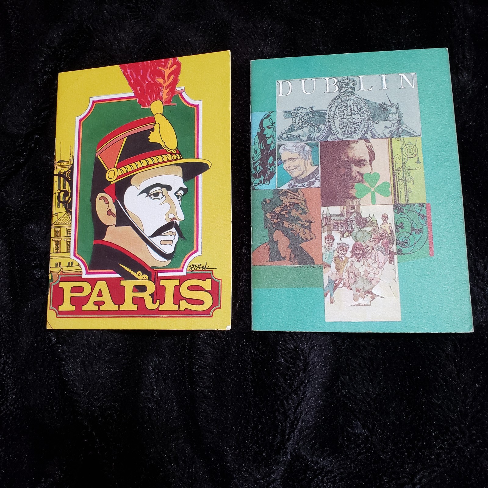 Vintage Trans World Airlines TWA in Flight Menu Paris & Dublin Lot/2
