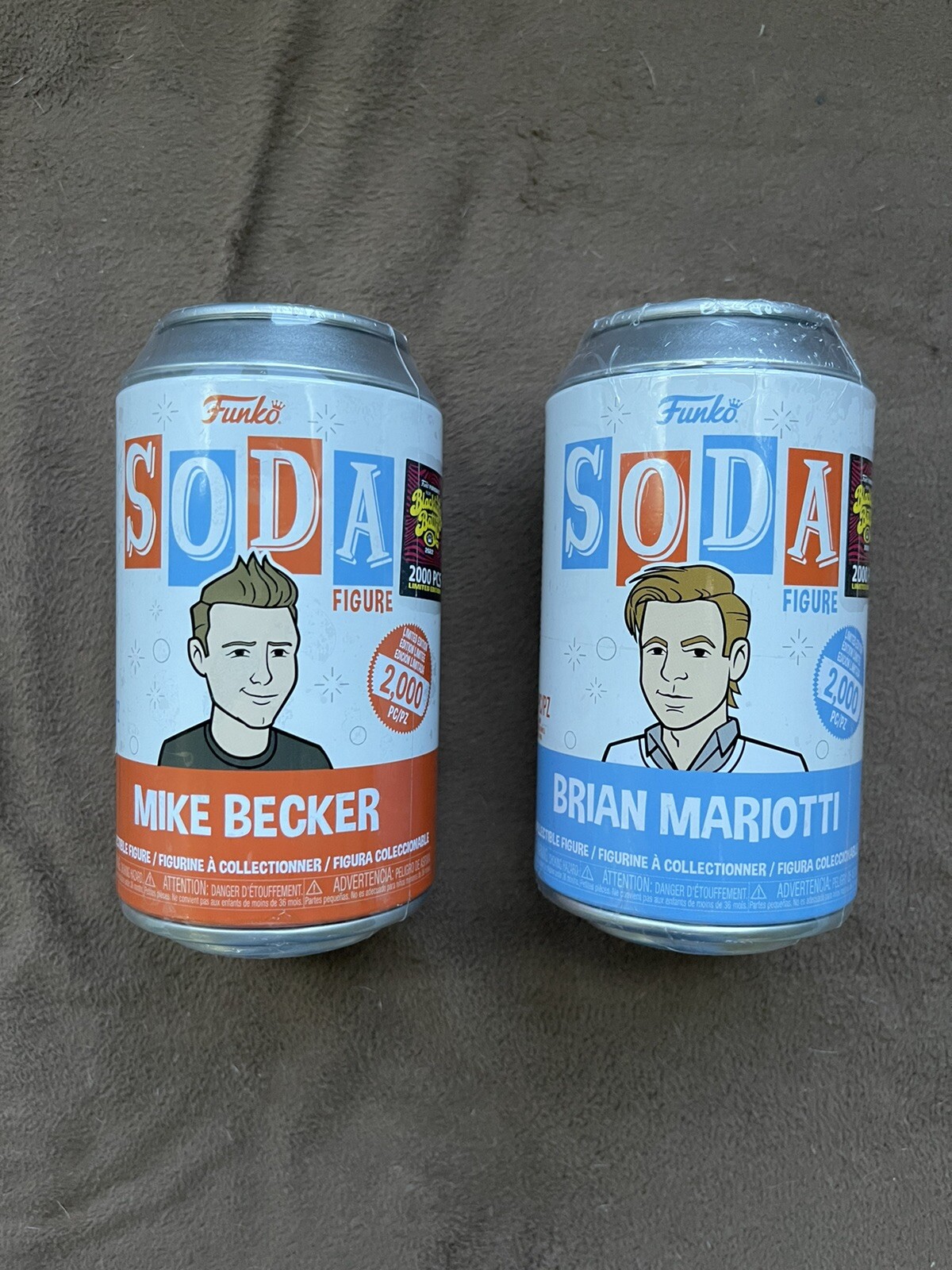 Funko Soda Mike Becker and Brian Marriotti. Blacklight Battle. LE 2000 Funko Soda Mike Becker and Brian Marriotti. Blacklight Battle. LE 2000