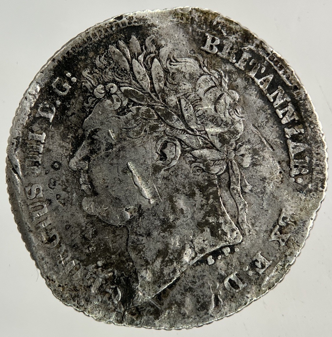 1825 George IV Sixpence Silver Coin | Collectable Grade