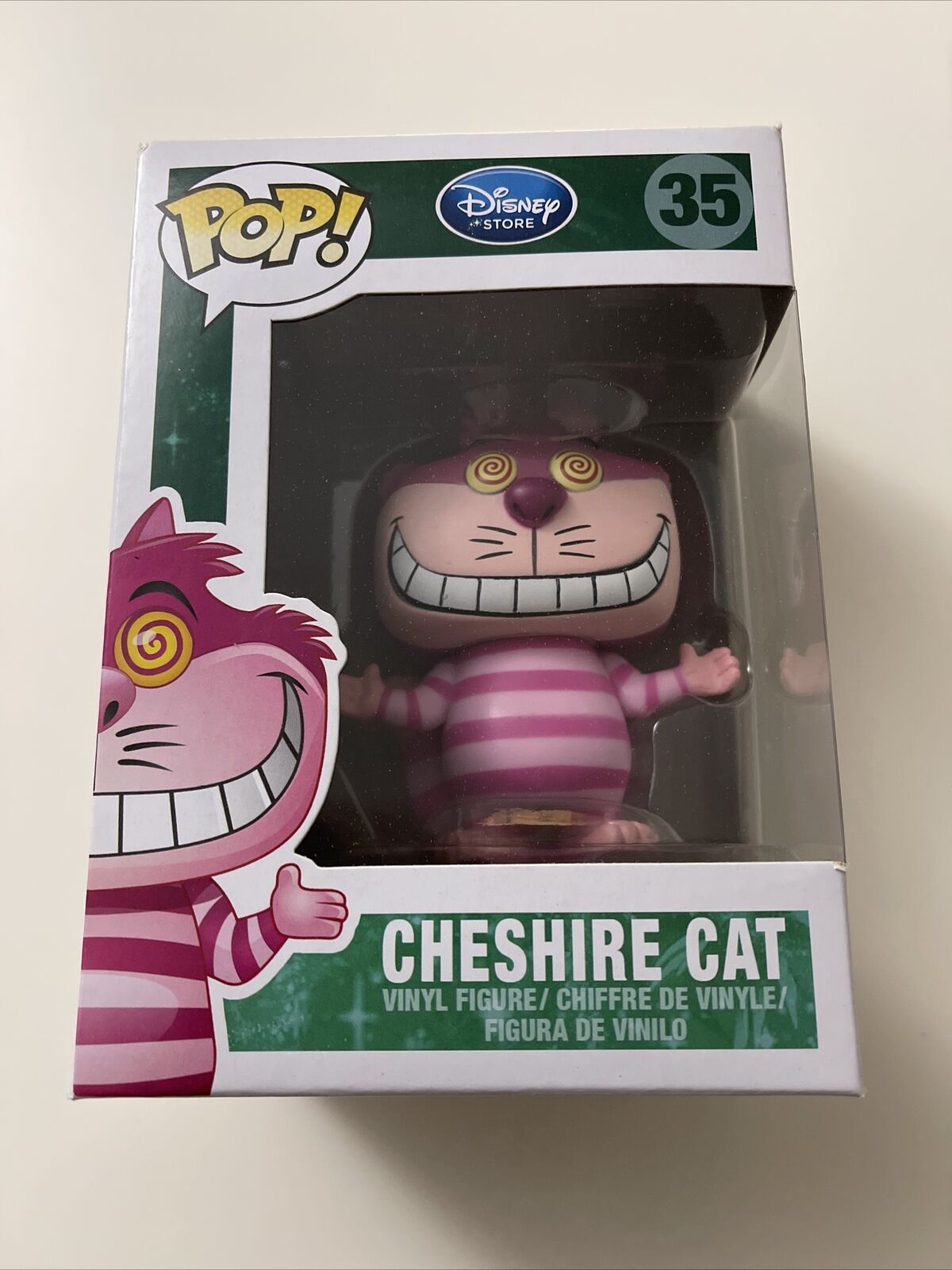 Funko Pop Disney - Cheshire Cat #35 RETIRED/OG RARE.