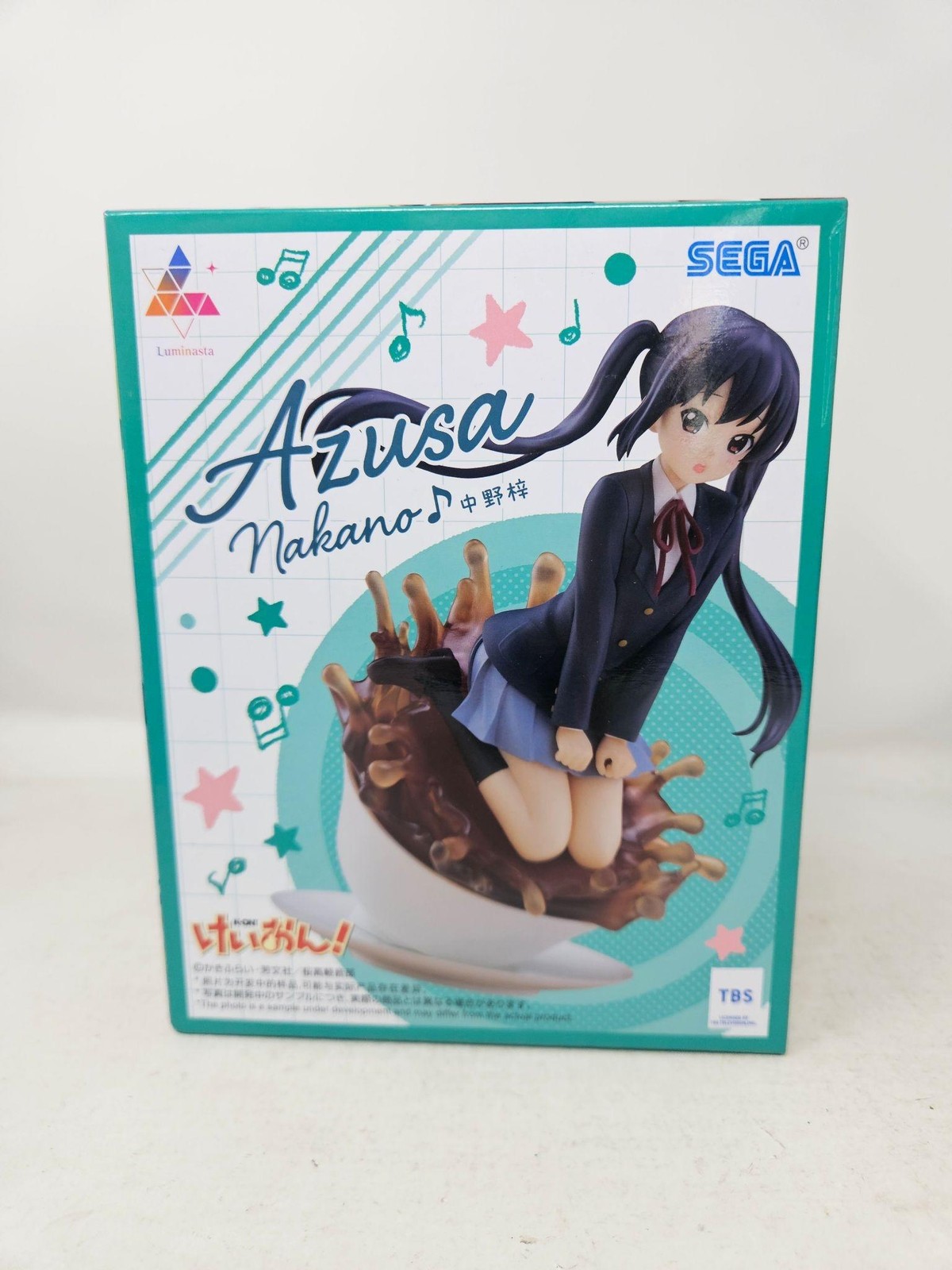 SEGA Luminasta K-On Azusa Nakano Anime PVC Figure New Boxed US Seller SEGA