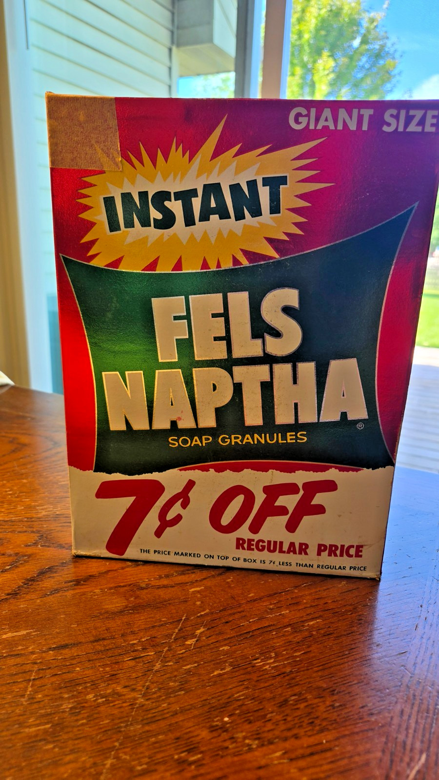 Instant Fels Naptha Soap Granules 1.25LB vintage laundry Purex Full Box