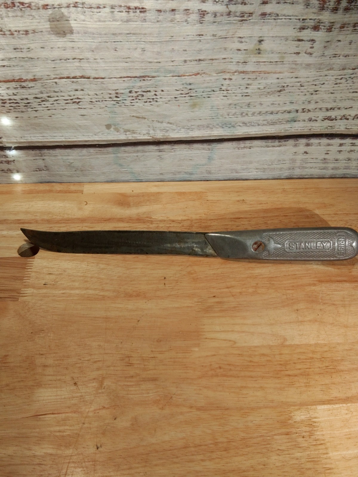 Vintage Stanley Number 199 Knife With Custom Blade Vintage Stanley Number 199 Knife With Custom Blade