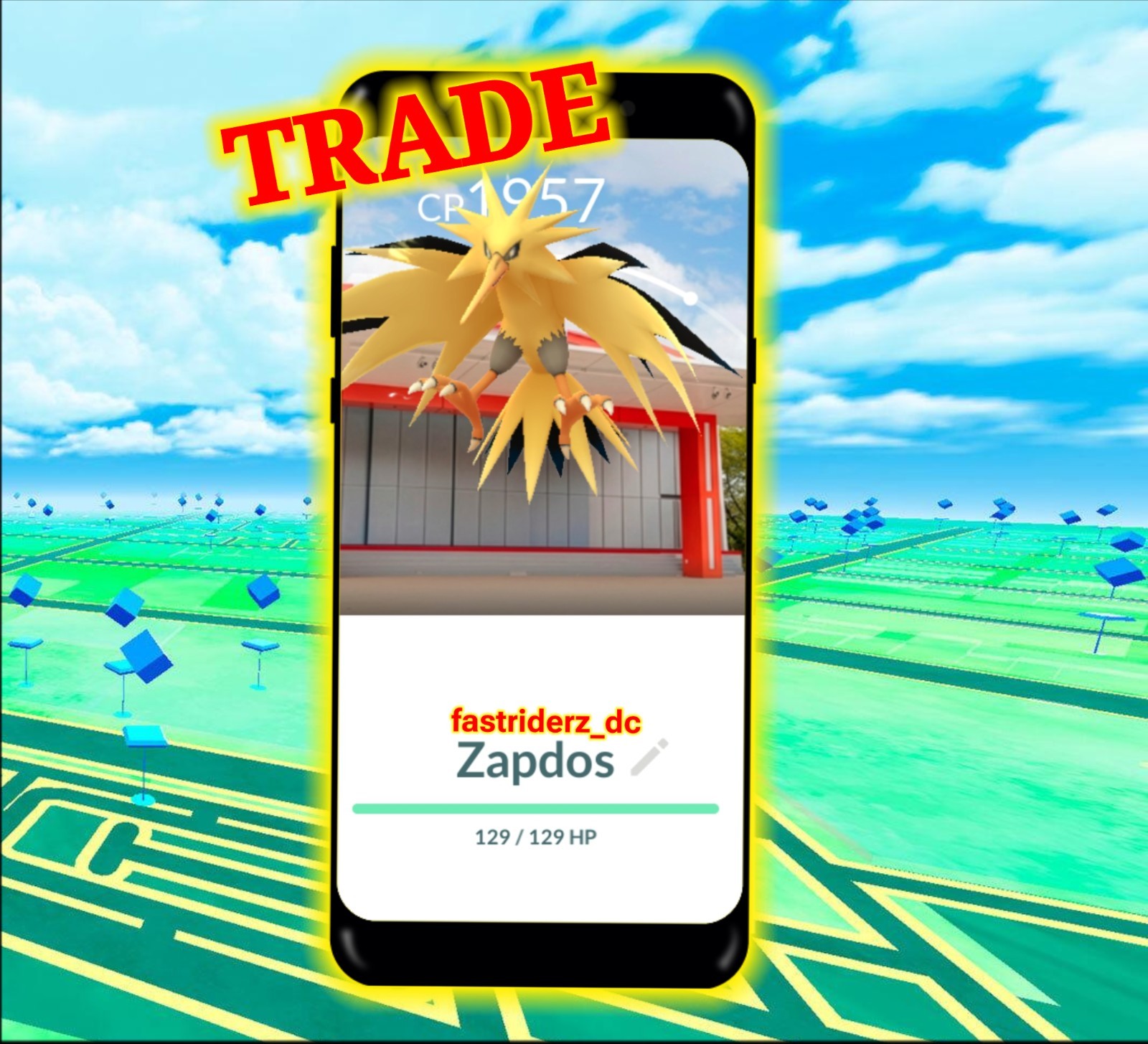 Pokemon Zapdos Kantos Background Japan TD