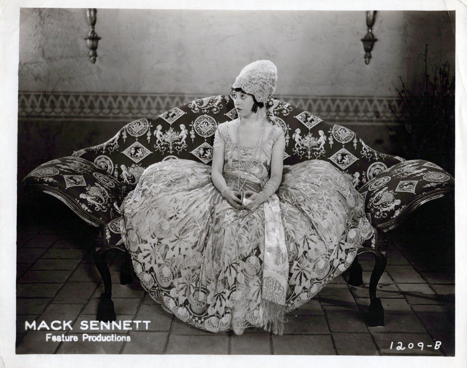 HOLLYWOOD JAZZ AGE Mabel Normand STUNNING PORTRAIT 1920s VINTAGE ORIG PHOTO MA82