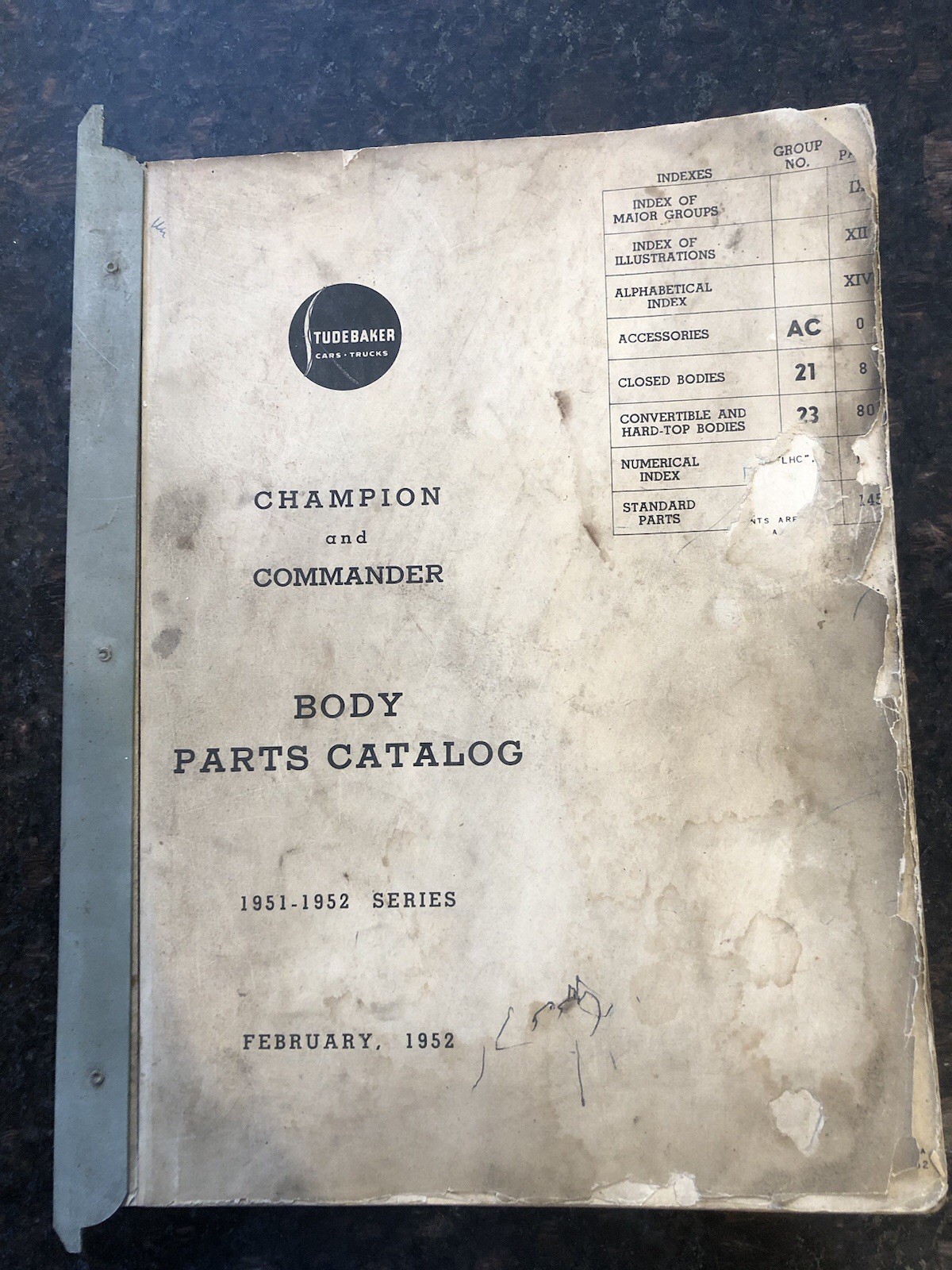 Multiple Books Studebaker Body Parts -electrical/fuel Systems Parts-fuel & More