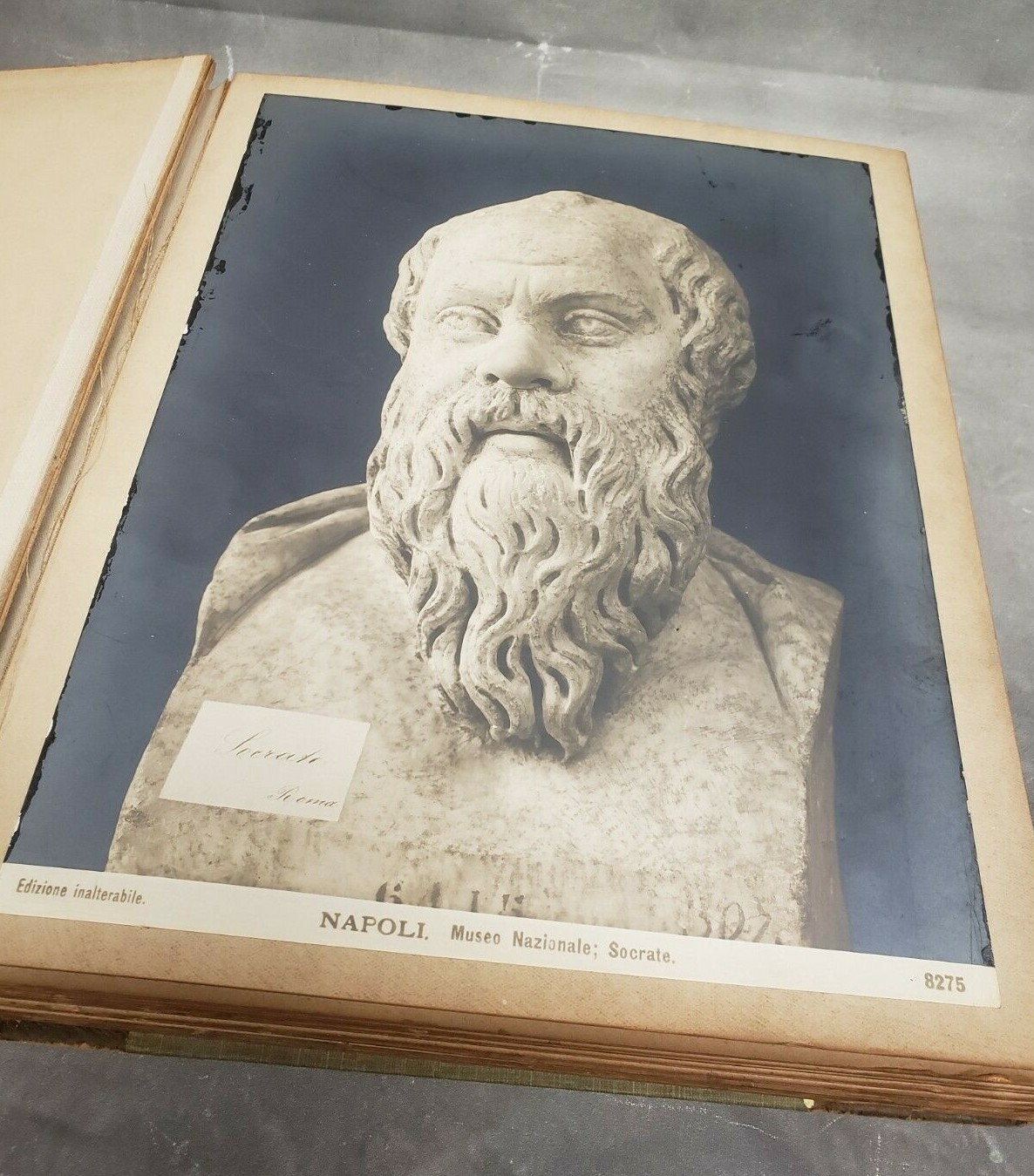 RARE BOOK of Napoli Italy Edizione Inalterabile Photographs from Museo Nazionale