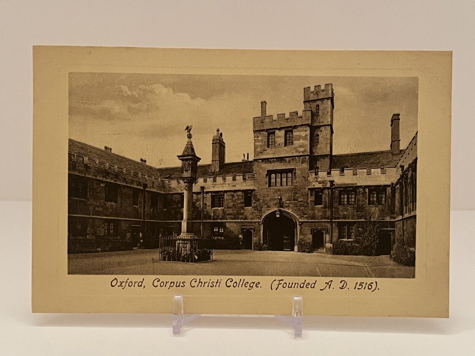 1900 Frith's Series Post Card Oxford Corpus Christi College F. Frith & Co. Ltd.