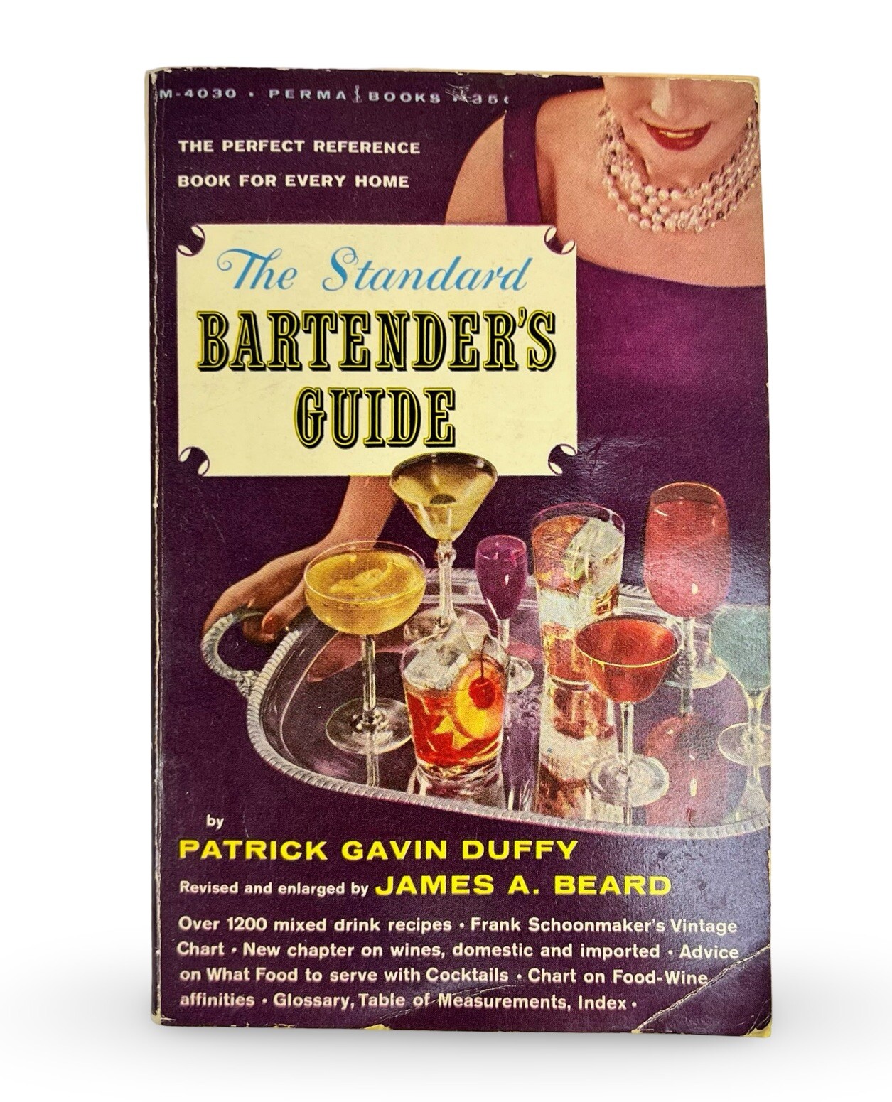 The Standard Bartender\'s Guide by Patrick Gavin Duffy Revised James Beard 1960 The Standard Bartender\'s Guide by Patrick Gavin Duffy Revised James Beard 1960