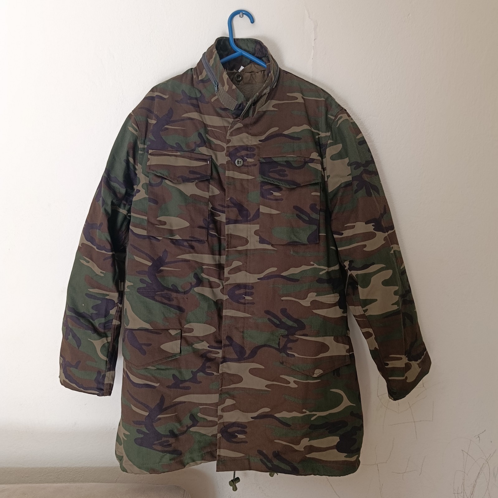 Albanian Armed Force Army Camouflage Winter Jacket Size 48 Albanian Armed Force Army Camouflage Winter Jacket Size 48