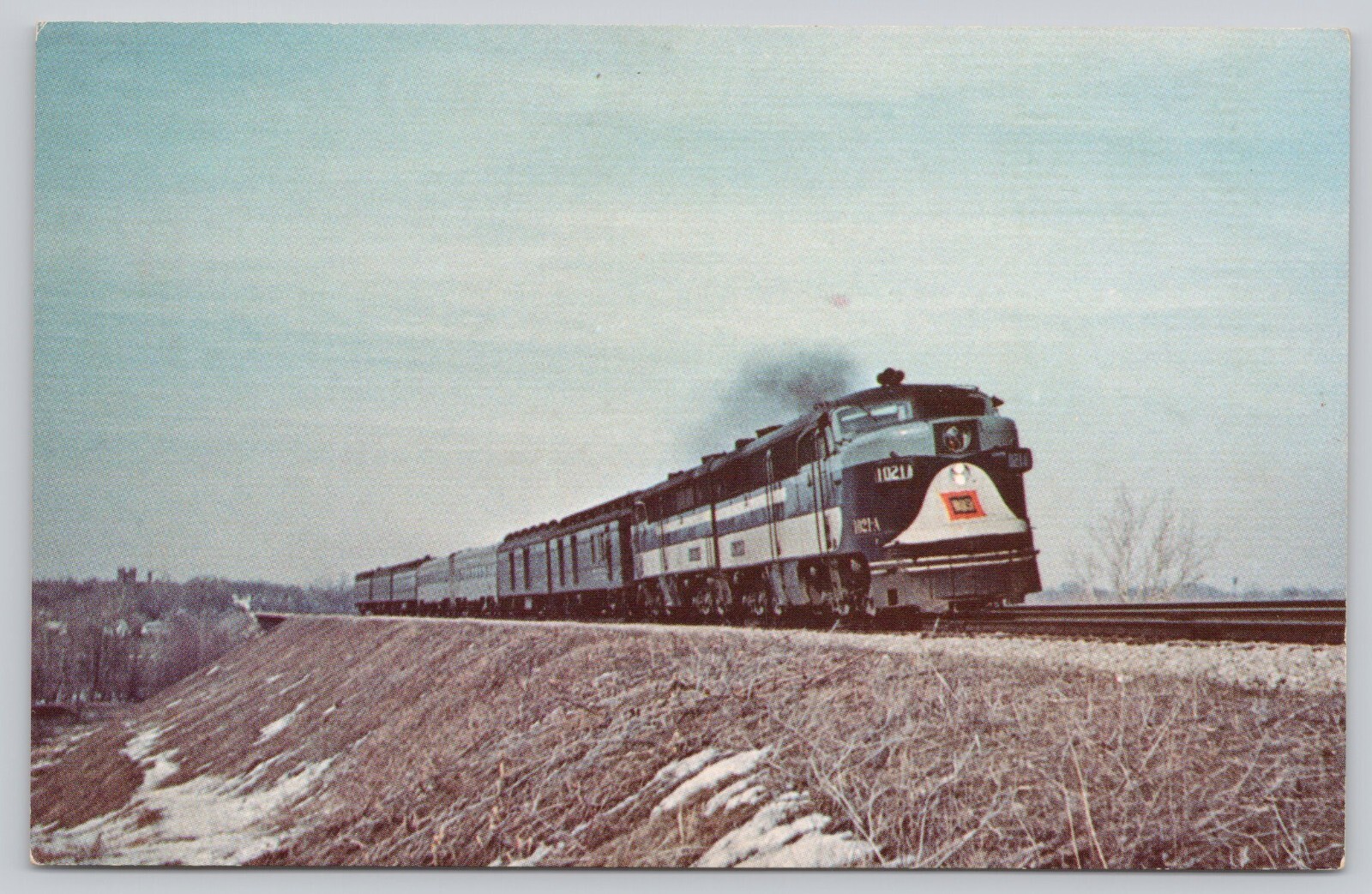 Postcard Wabash 