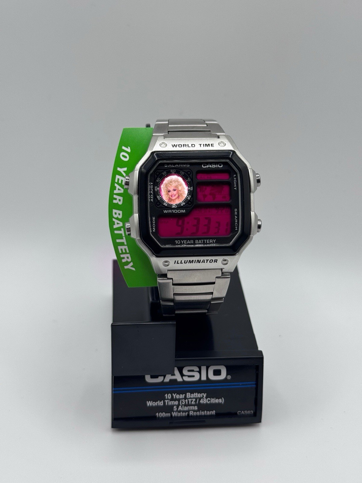Dolly Parton 1 of 1 Memorial Watch BRAND NEW IN BOX CASIO BEAUTIFUL Dolly Parton 1 of 1 Memorial Watch BRAND NEW IN BOX CASIO BEAUTIFUL